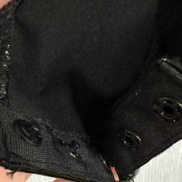 Elegant Women’s Black Shiny Bodysuit One-Piece Swimsuit with Thin Straps - Picture 6 of 8